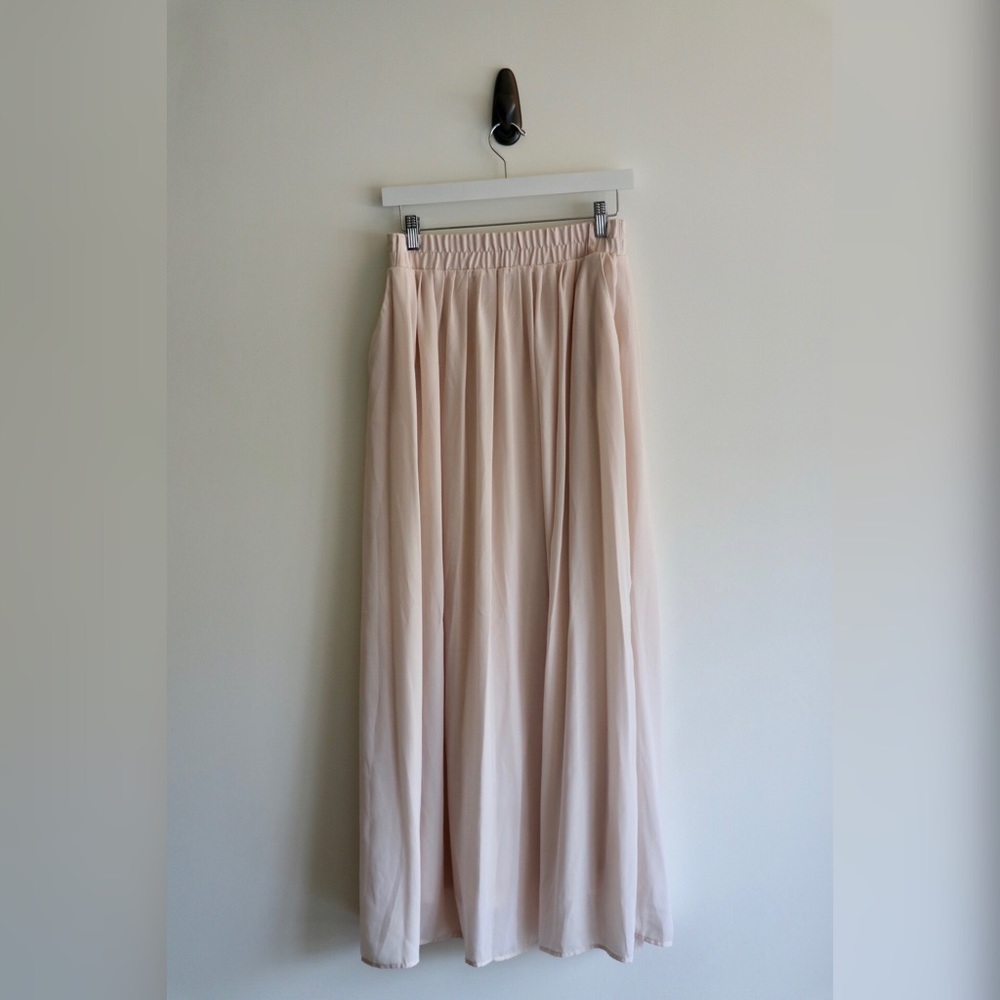 Philosophy Women’s Baby Sheer Pink Maxi Skirt